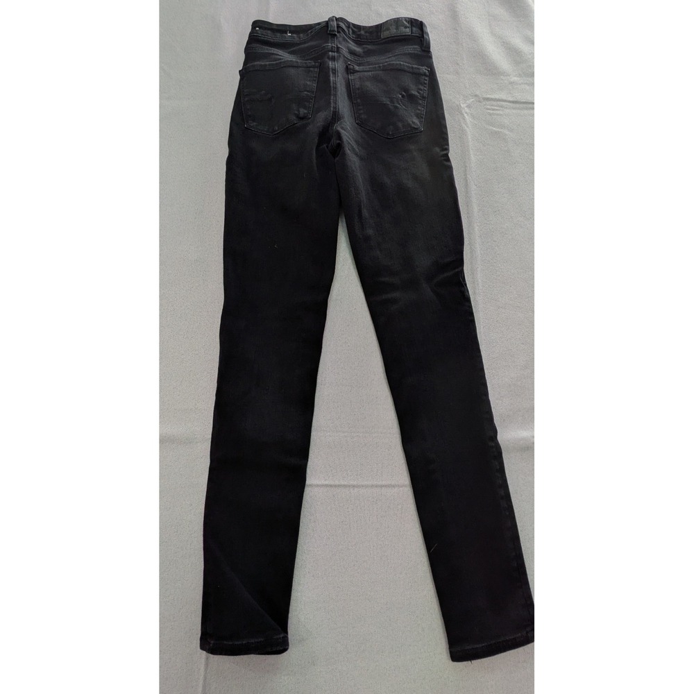 American Eagle Skinny Jeans Womens 2 Regular Black Ne(x)t Level Stretch - Picture 6 of 6